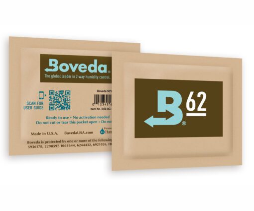 Boveda 62% RH, 8 grams, case of 300