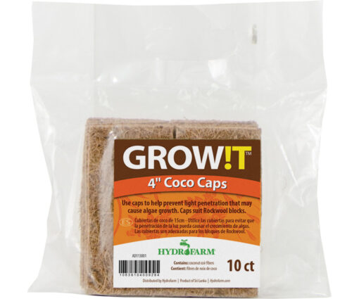 GROW!T Coco Caps, 4", pack of 10 - Image 2