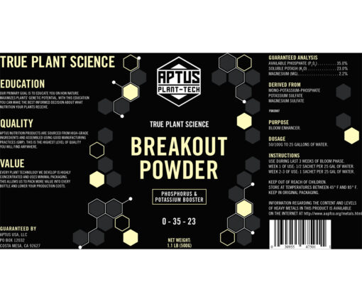 Aptus Breakout Powder, (5-Pack)