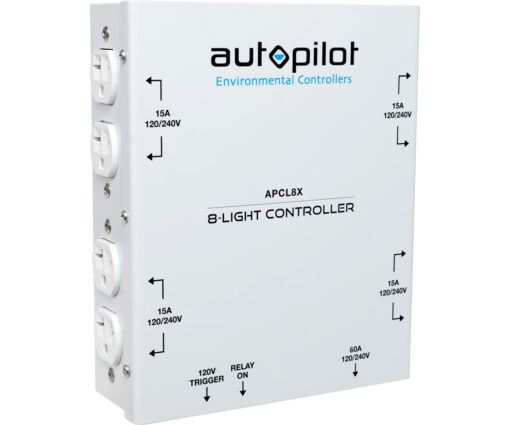 Autopilot 8-Light High Power HID Controller, 8000W (120/240V) 60A X-Plug