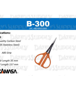 Chikamasa B300 Garden Scissors Straight Blade, CS/ABS