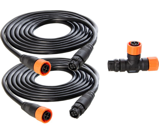 PHOTOBIO PHOTO-LOC 0-10V Cable Kit, 2 Cables and TEE, 8' (for use with the PHOTOBIO M, T, and T Duo) - Image 2