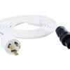 8' Wieland F 18AWG WT locking 277V, L7-20P, Harness