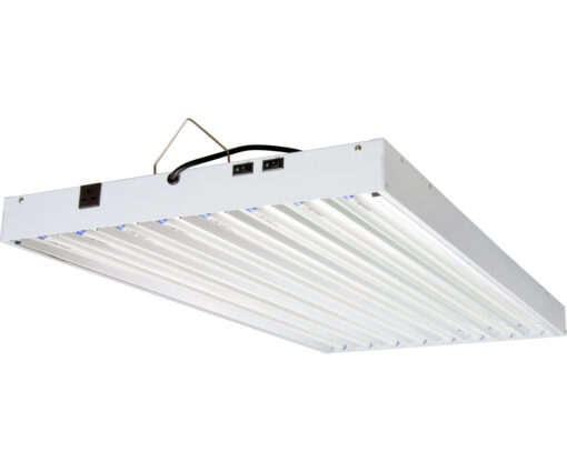 Agrobrite T5 432W 4' 8-Tube Fixture with Lamps, 240V