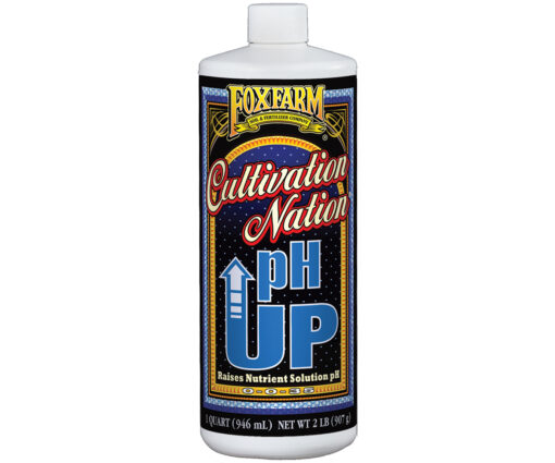FoxFarm Cultivation Nation® pH UP, 1 qt, case of 12