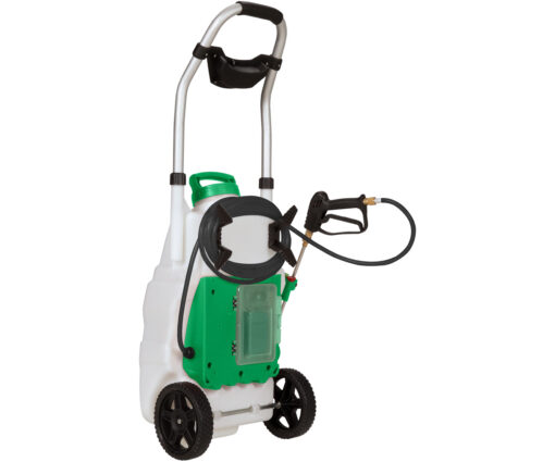 FlowZone Monsoon 2.5 High/Variable-Pressure Battery Rolling Sprayer (9-Gallon) - Image 2