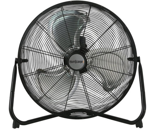 Hurricane Pro High Velocity Metal Floor Fan 20"