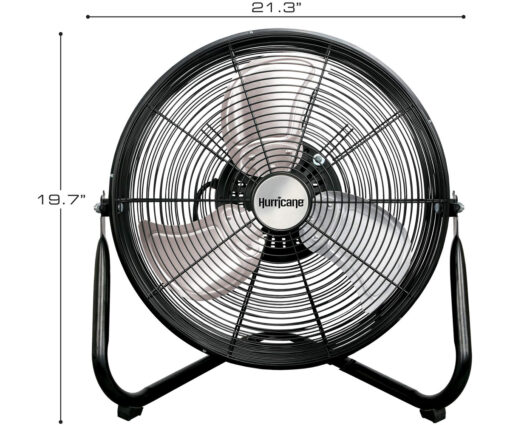 Hurricane Pro Heavy Duty Orbital Floor Fan 16" - Image 2