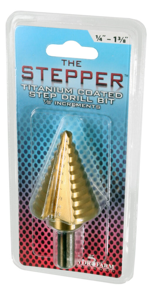 The Stepper Titanium Step Drill Bit, 1/4" to 1 3/8" - Image 2