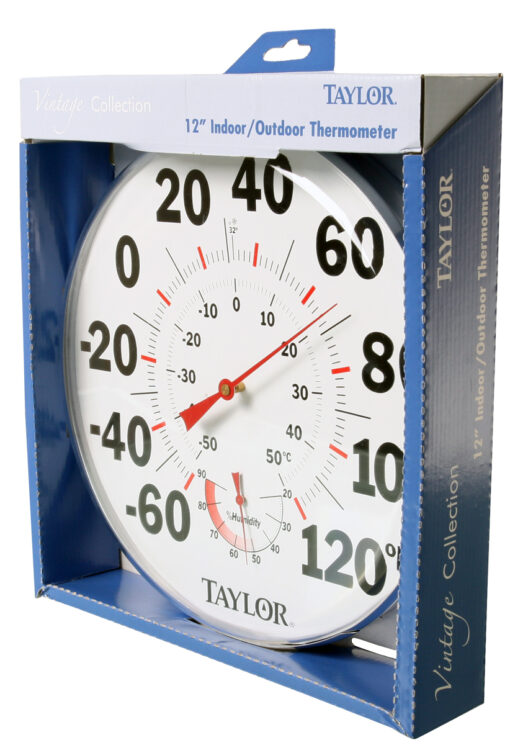 12" Temperature/Humidity Gauge - Image 2