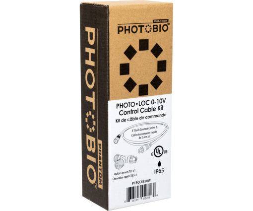 PHOTOBIO PHOTO•LOC Control Cable Kit, 0-10V (White) - Image 2