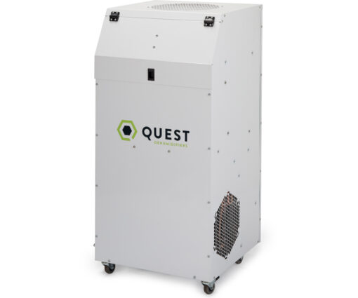 Quest Hi-E Dry 195 Portable Series Dehumidifier, 120V