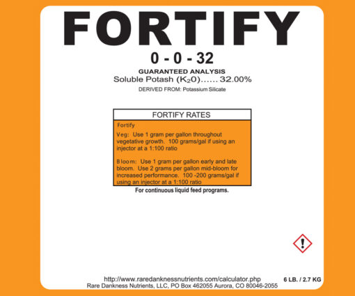 Rare Dankness Nutrients Perfecta FORTIFY, 1 gallon pail, 6 lbs - Image 2