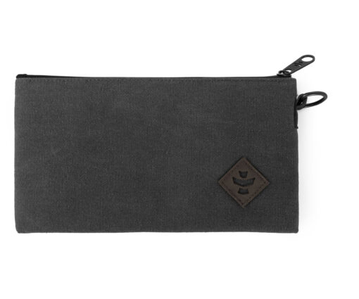 Revelry Supply The Broker Zippered Money Bag, Smoke