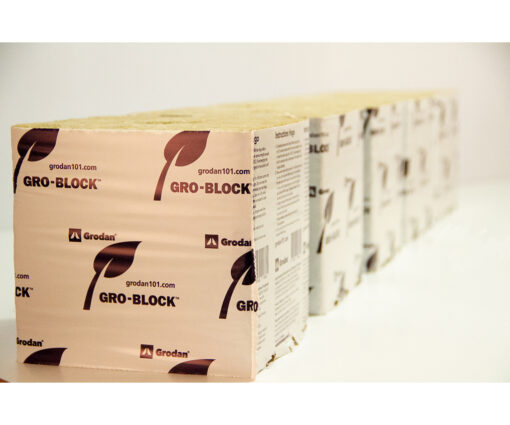 Grodan Improved Hugo 6" x 6" x 5.8", 512 Blocks Loose on Pallet - Image 2