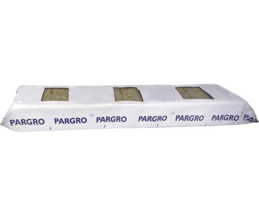 Pargro Slab 36" x 6" x 4", w/3 10 x 10 pre-cut holes, bag of 12