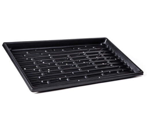 SunBlaster Double-Thick Microgreen Tray w/Holes, 10” x 20” x 1.25" Deep