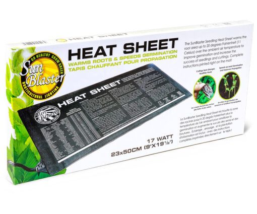 SunBlaster Heat Sheet Propagation Heating Mat, 9.1"x19.7" - Image 2