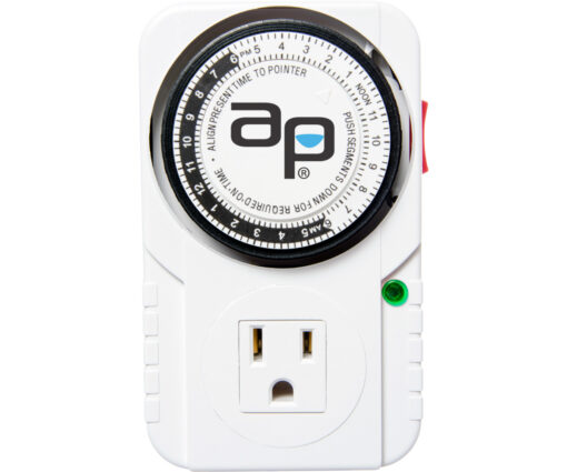 Autopilot Analog Grounded Timer, 1725W, 15A, 15 Minute On/Off, 24 Hour - Image 2