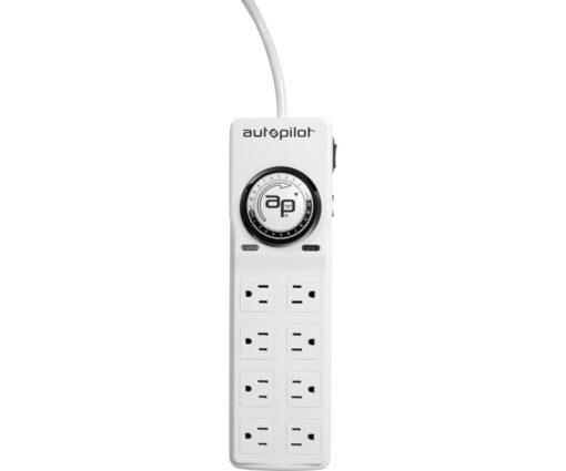 Autopilot Surge Protector / Power Strip with 8 outlets & timer - Image 2